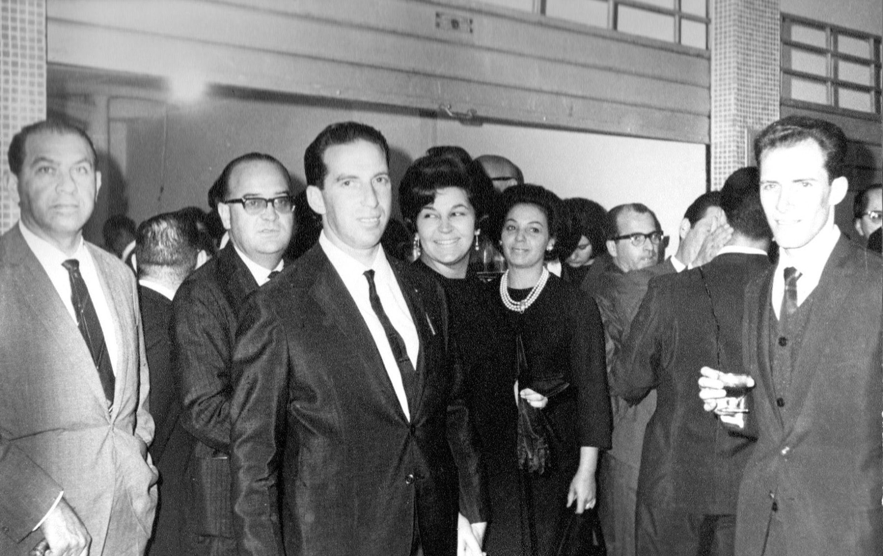 LM Bazar em 1961 com seu fundador Nelson Semeoni
